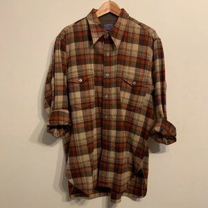 Men's Vintage Pendleton Shirt Size L-XL